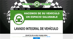 Desktop Screenshot of limpiezacochesintegral.com